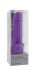 Фиолетовый вибратор с лепестками в основании PURRFECT SILICONE CLASSIC 7INCH PURPLE - 18 см., Dream Toys