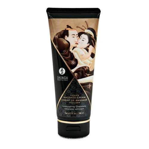 Массажный крем для тела с ароматом шоколада Intoxicating Chocolate - 200 мл., Shunga