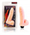 Реалистичный вибратор телесного цвета Realistic Cock Vibe - 15,5 см., Bior toys