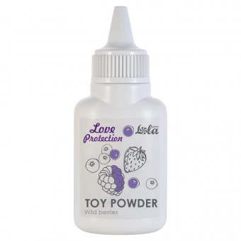Пудра для игрушек Love Protection с ароматом лесных ягод - 15 гр., Lola toys