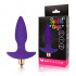 Фиолетовая коническая анальная пробка Sweet Toys - 10,5 см., Bior toys
