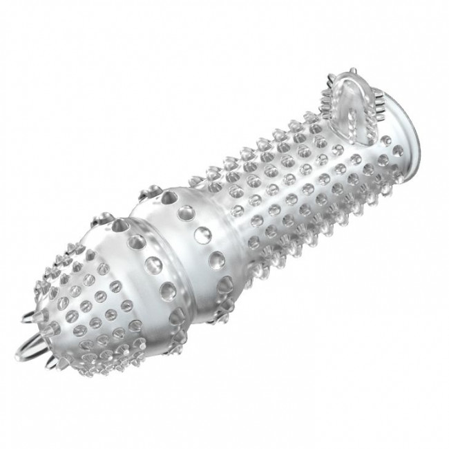 Закрытая прозрачная насадка Crystal sleeve - 12,8 см., Bior toys