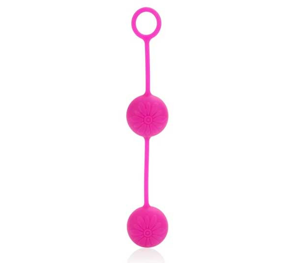 Розовые вагинальные шарики Posh Silicone “O” Balls, California Exotic Novelties