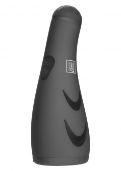 Серый мастурбатор с вибрацией APOLLO HYDRO POWER STROKER, California Exotic Novelties