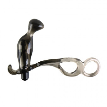 Эрекционное кольцо с вибромассажёром простаты, Sextoy 2011