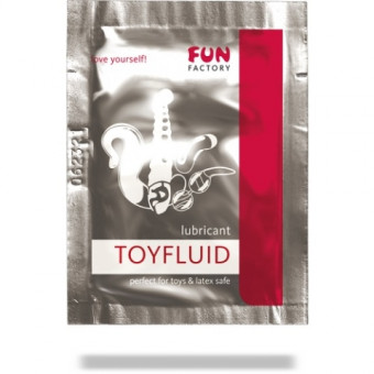 Лубрикант на водной основе Toyfluid - 3 мл., Fun Factory