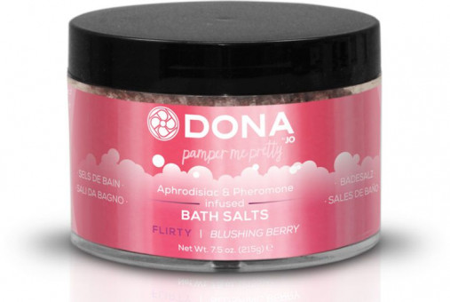 Соль для ванны DONA Flirty Blushing Berry - 215 гр., System JO