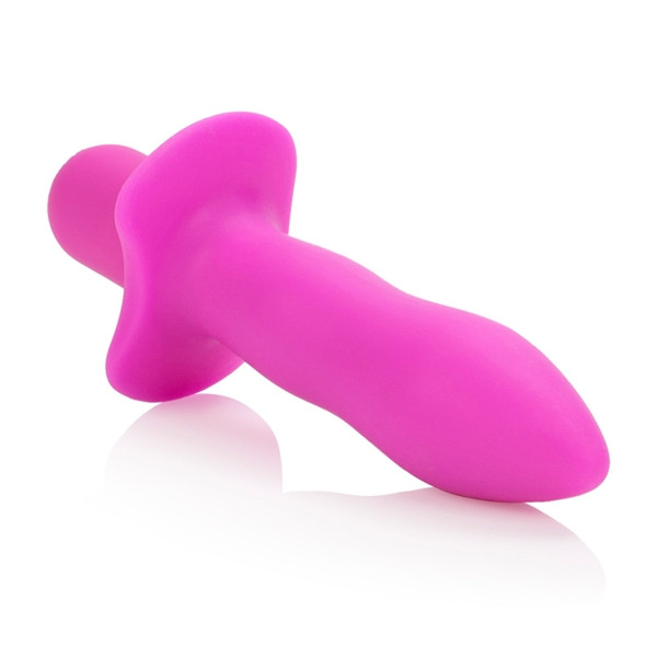 Розовая анальная пробка  с вибрацией Booty Call, California Exotic Novelties