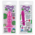 Розовая анальная пробка  с вибрацией Booty Call, California Exotic Novelties