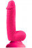 Розовый фаллоимитатор Colours Softies - 17,8 см., NS Novelties