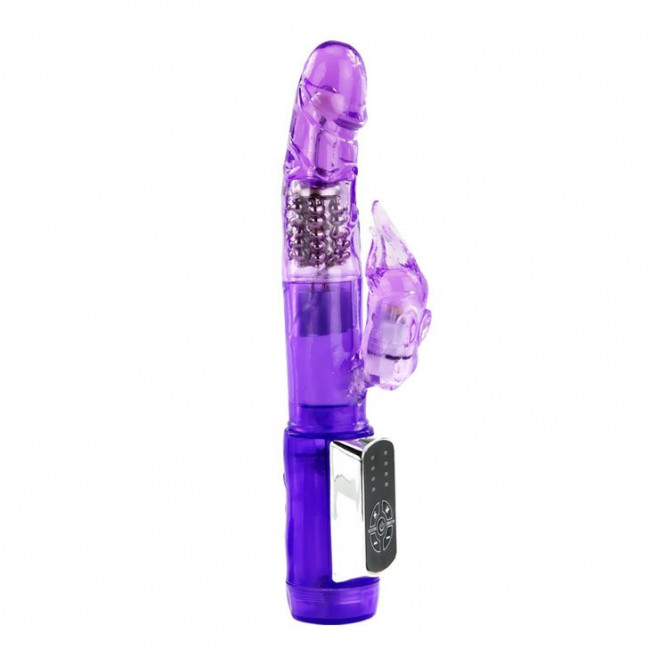 Фиолетовый ротатор Passionate Baron - 21,5 см., Baile
