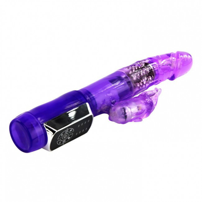 Фиолетовый ротатор Passionate Baron - 21,5 см., Baile