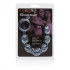 Голубая анальная цепочка Swirl Pleasure Beads - 20 см., California Exotic Novelties