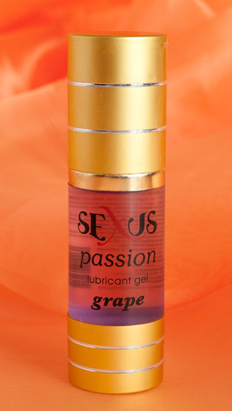 Увлажняющая гель-смазка с ароматом винограда Passion Grape, Sexus