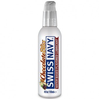 Лубрикант с ароматом шоколада Swiss Navy Chocolate Bliss Lube - 118 мл., Swiss navy