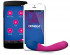 Хай-тек вибромассажёр со смарт-управлением BlueMotion App Controlled NEX 2 - 16,5 см., OhMiBod