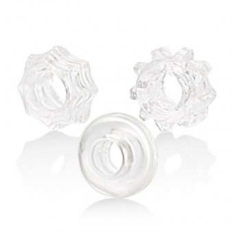 Набор из 3 эрекционных колец Reversible Ring Set, California Exotic Novelties