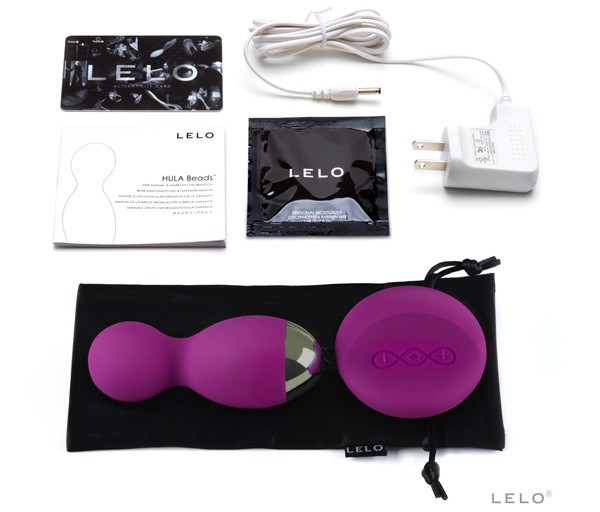 Вагинальные шарики Hula Beads Deep Rose с ДУ, Lelo Вагинальные шарики Hula Beads Deep Rose с ДУ, Lelo