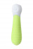Лаймовый мини-вибратор S-HANDE MINI 2 с ребрами - 11,8 см., S-HANDE