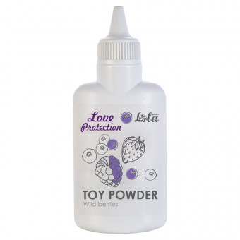 Пудра для игрушек Love Protection с ароматом лесных ягод - 30 гр., Lola toys