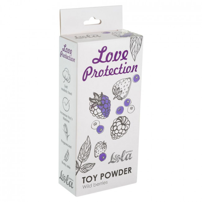 Пудра для игрушек Love Protection с ароматом лесных ягод - 30 гр., Lola toys