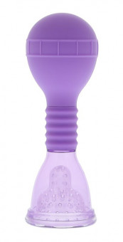 Фиолетовая помпа для клитора PREMIUM RANGE ADVANCED CLIT PUMP, Seven Creations