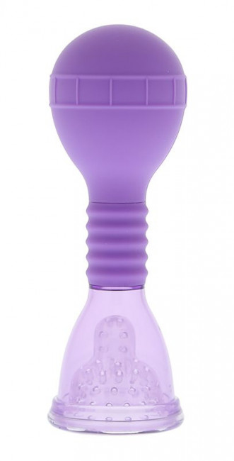 Фиолетовая помпа для клитора PREMIUM RANGE ADVANCED CLIT PUMP, Seven Creations