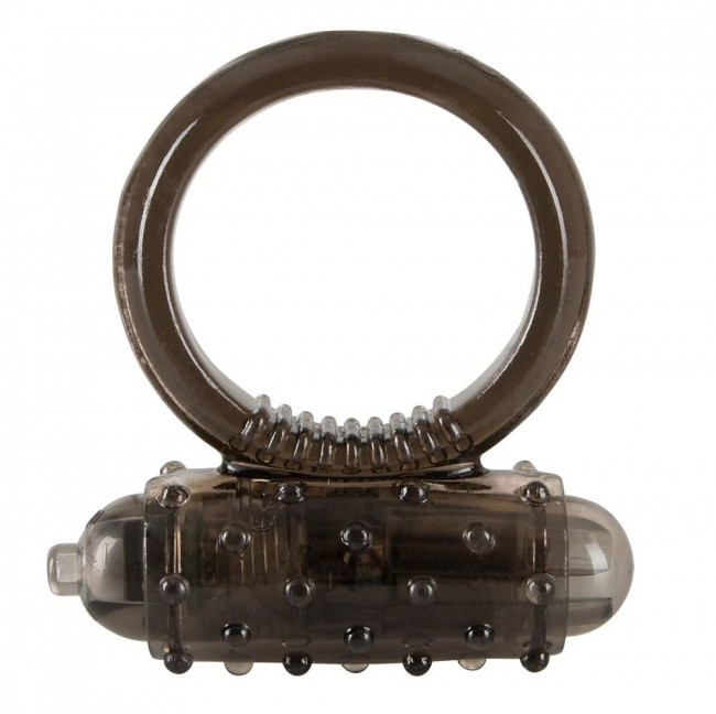 Дымчатое эрекционное виброкольцо Vibro Ring Dark, Orion Дымчатое эрекционное виброкольцо Vibro Ring Dark, Orion