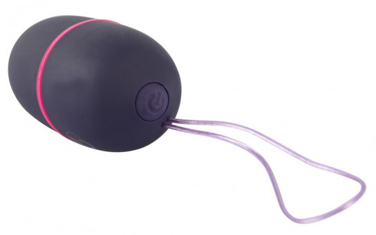 Темно-фиолетовое виброяйцо с пультом ДУ Remote Controlled Love Bullet, Orion