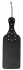 Черная шлепалка Studded Paddle - 38 см.