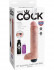 Фаллоимитатор King Cock 10" Squirting Cock с эффектом эякуляции - 25,4 см., Pipedream