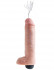 Фаллоимитатор King Cock 10" Squirting Cock с эффектом эякуляции - 25,4 см., Pipedream