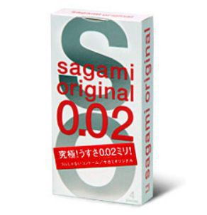 Ультратонкие презервативы Sagami Original 0.02 - 4 шт., Sagami