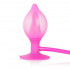 Розовый анальный расширитель Booty Call Booty Pumper Small - 9,5 см., California Exotic Novelties