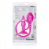 Розовый анальный расширитель Booty Call Booty Pumper Small - 9,5 см., California Exotic Novelties