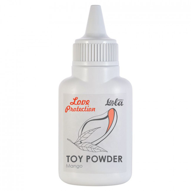 Пудра для игрушек Love Protection с ароматом манго - 15 гр., Lola toys