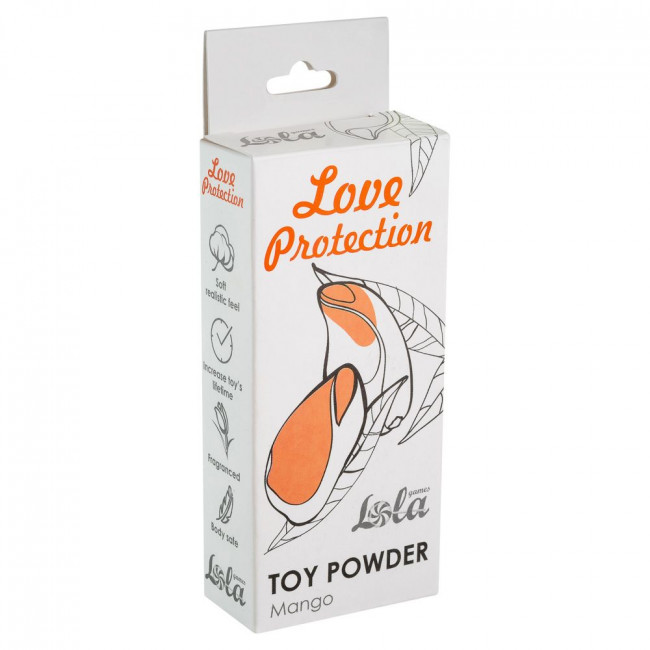 Пудра для игрушек Love Protection с ароматом манго - 15 гр., Lola toys
