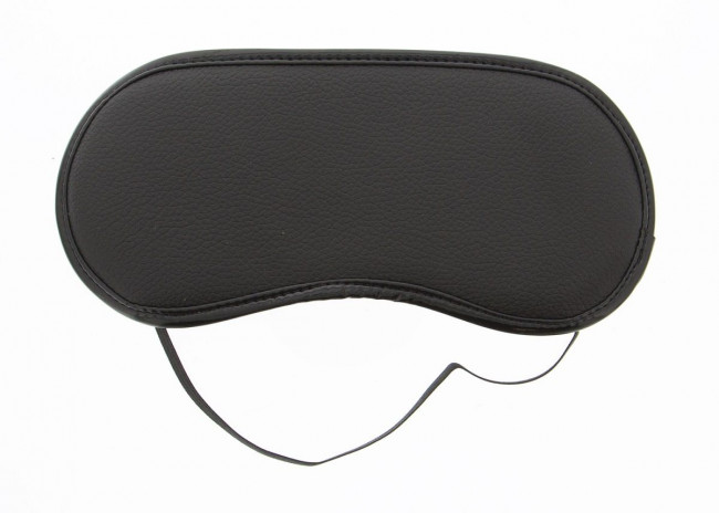 Чёрная полиуретановая маска Blindfold, Blush Novelties Чёрная полиуретановая маска Blindfold, Blush Novelties