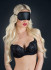 Чёрная полиуретановая маска Blindfold, Blush Novelties Чёрная полиуретановая маска Blindfold, Blush Novelties