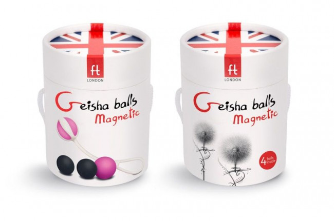 Инновационные вагинальные шарики на магнитах Geisha Balls Magnetiс, Fun Toys
