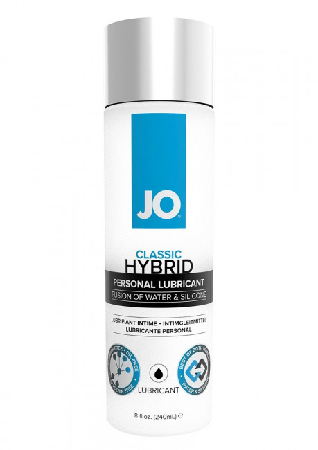 Лубрикант  на водно-силиконовой основе  JO CLASSIC HYBRID - 240 мл., System JO