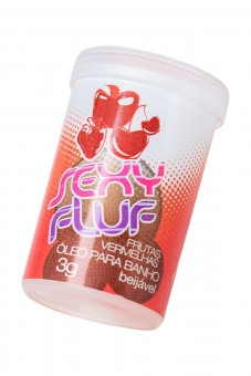 Масло для ванны и массажа SEXY FLUF с фруктовым ароматом - 2 капсулы (3 гр.), INTT