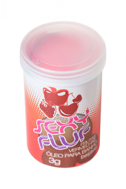 Масло для ванны и массажа SEXY FLUF с фруктовым ароматом - 2 капсулы (3 гр.), INTT