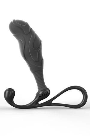 Большой черный массажер простаты ZINI JANUS ANTI-SHOCK, ZINI Большой черный массажер простаты ZINI JANUS ANTI-SHOCK, ZINI