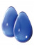 Большие синие стеклянные вагинальные шарики Crystal Kegel Eggs, NS Novelties Большие синие стеклянные вагинальные шарики Crystal Kegel Eggs, NS Novelties